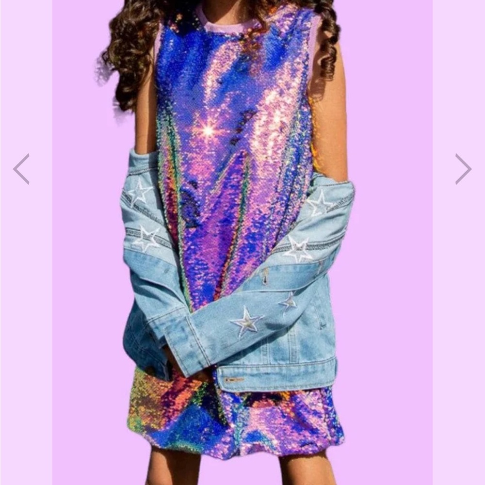 Lola + The Boys Sequin Mermaid Flip Dress